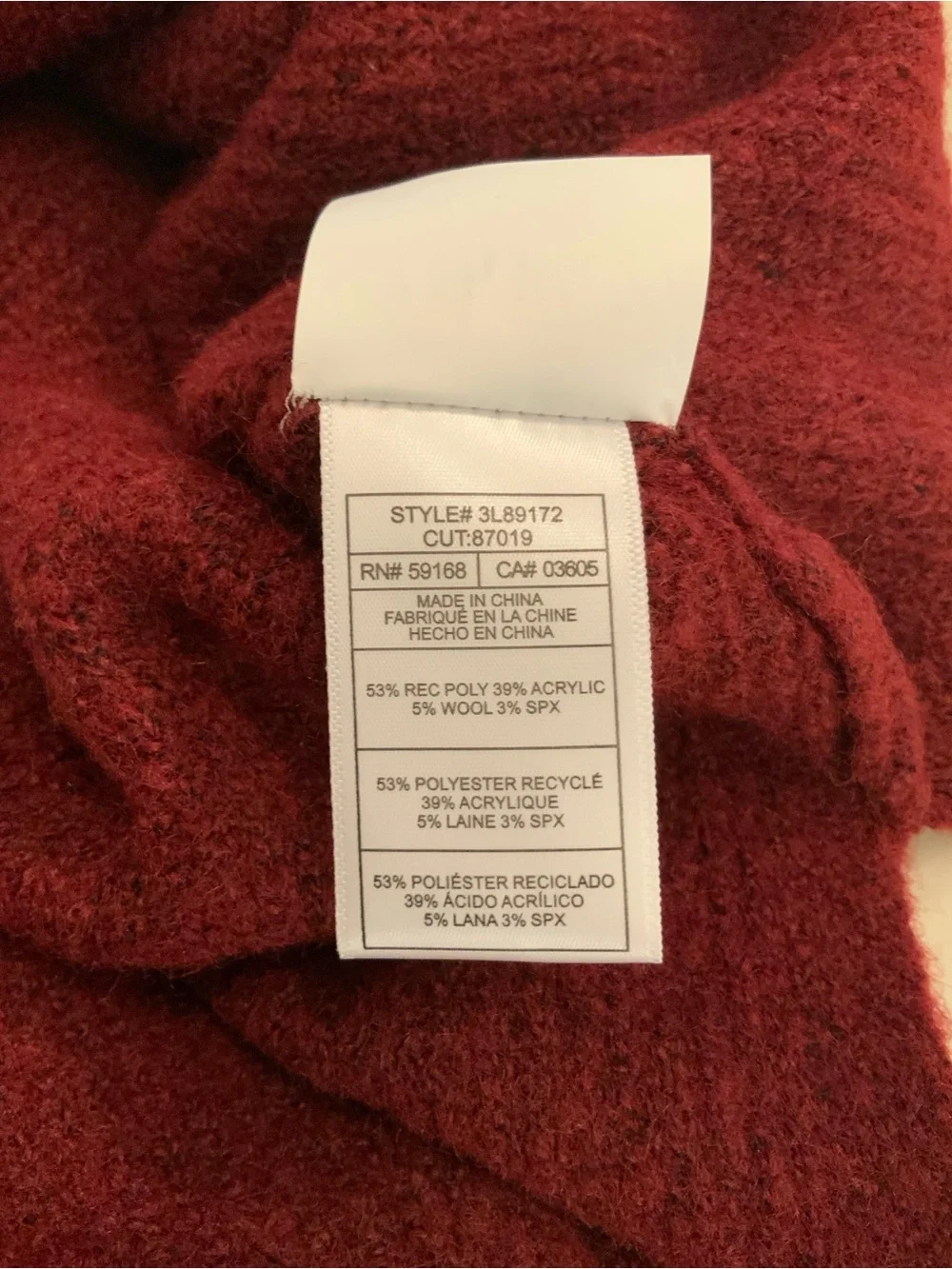 Karen Kane Sleeveless Turtleneck Sweater Midi Dress M Wine Measures for Medium